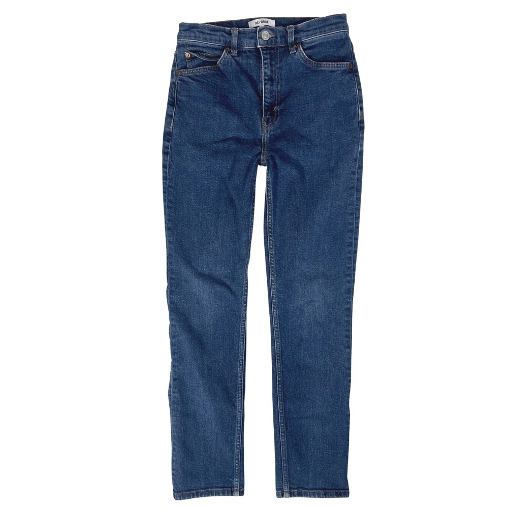RE/DONE 70s Straight Jeans 26 4 5 REVOLVE 90s Minimalist Quiet Luxury Preppy